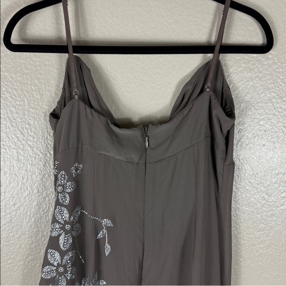 House of CB Blanca Smoke Crystal Embellished Midi Dress - Picture 7 of 14